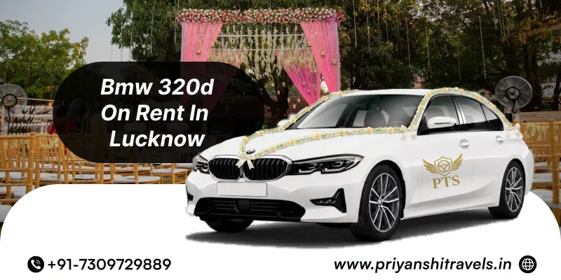 Premium Luxury BMW 320d Wedding Car Rental @ Rs. 15000 | Hire Premium Luxury BMW 320d for Wedding in Lucknow