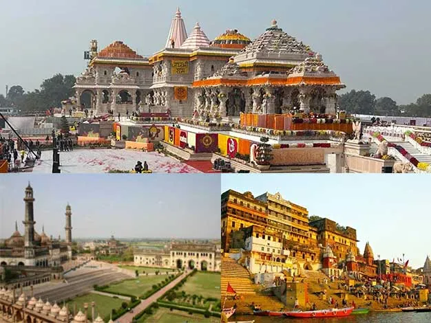 Lucknow Local – Ayodhya Ji – Prayagraj – Varanasi Tour Package | 4 Days / 1000 Kms | Priyanshi Travel Services Starts At Rs. 31000