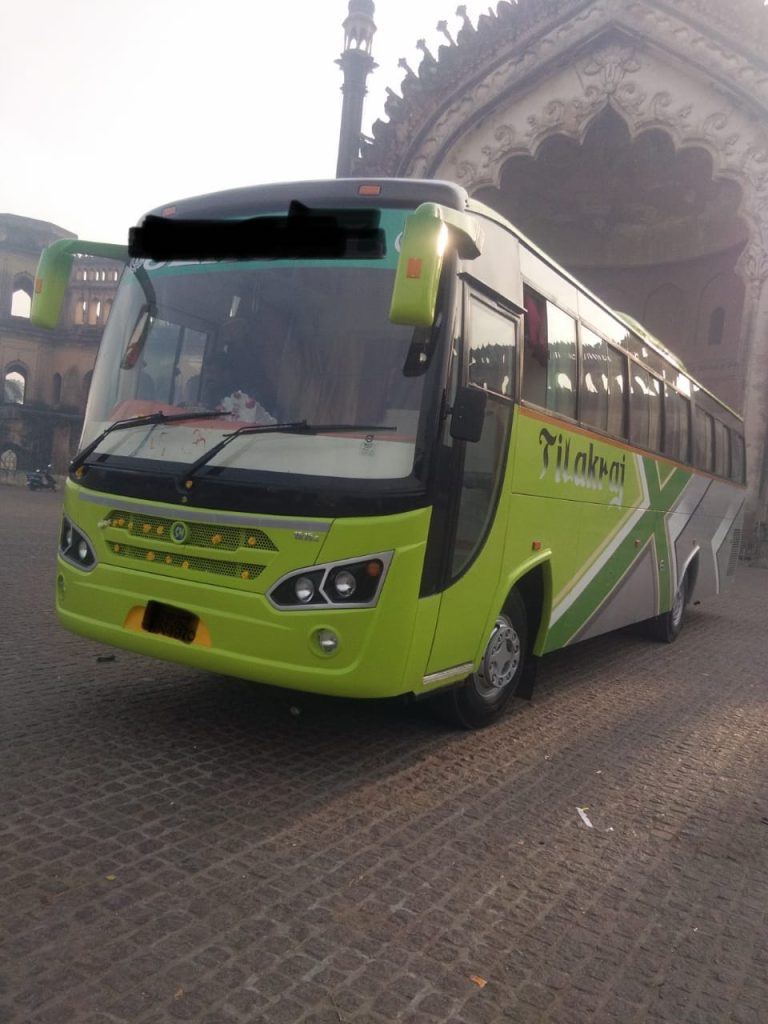 AC Deluxe 56seater Bus hire in Lucknow